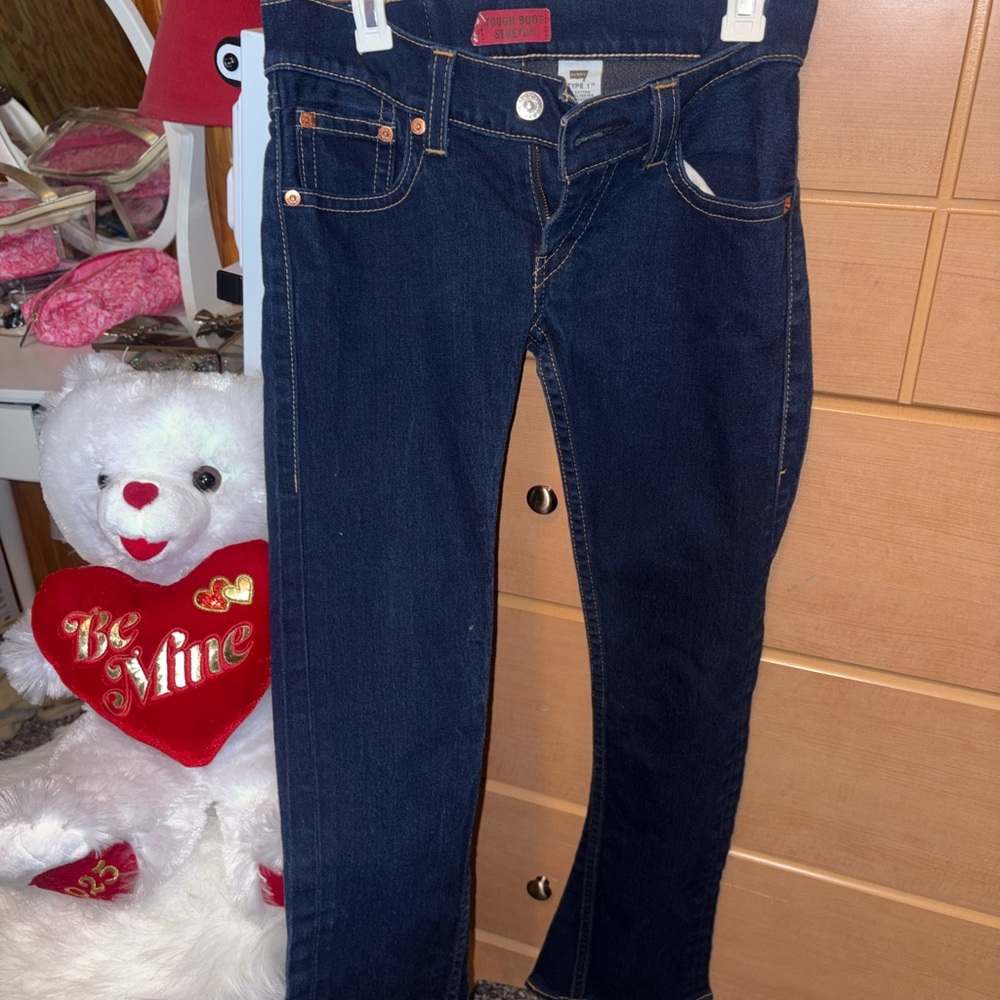 Levi's Tough Boot Stretch Jeans - Deep Indigo